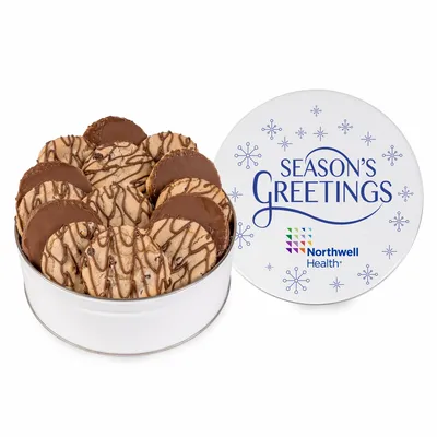 Fresh Beginnings Dreamy Drizzle Chocolate Chip Cookie Tin - Custom Banners Now