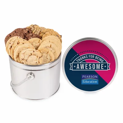 Fresh Beginnings Classic Cookie Bucket 36 Cookies - 4 Styles - Custom Banners Now