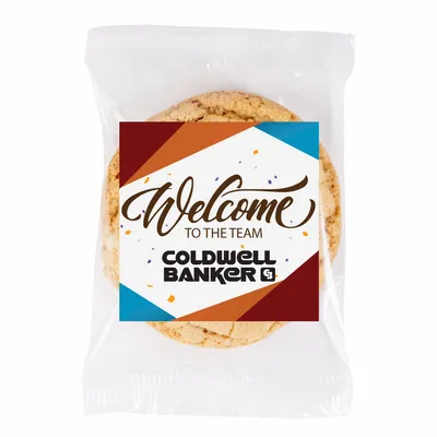 Fresh Beginnings Individually Wrapped Macadamia Nut Cookie - Custom Banners Now