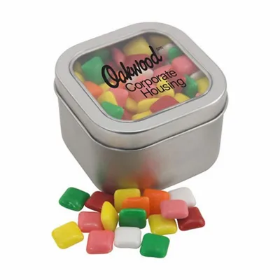 Window Tin with Mini Chicklets - SBF2700 - Custom Banners Now