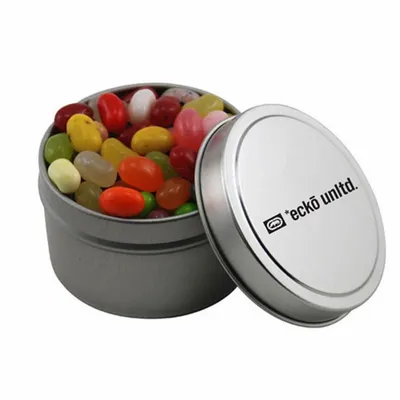 Round Tin with Jelly Bellies - SBF3100 - Custom Banners Now