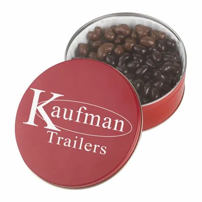 Collector Tins - Dark Choc Almonds & Milk Choc Cashews - Custom Banners Now