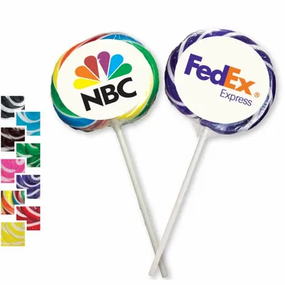 Two-Tone Whirly Pop - Custom Banners Now