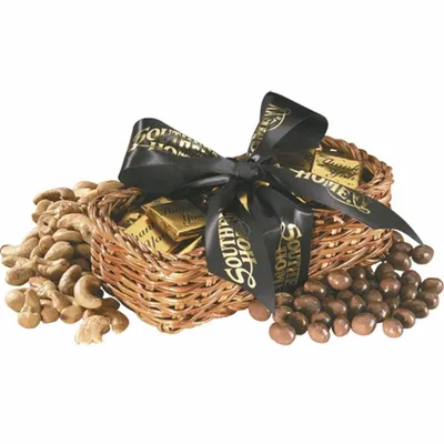 Gift Basket with Chocolate Sunflower Seeds - Custom Banners Now