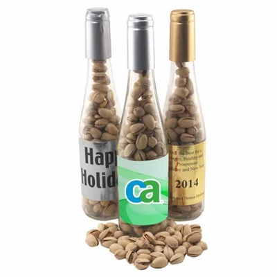 Champagne Bottle with Cashews 11" - Custom Banners Now