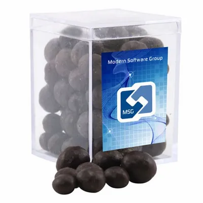 Acrylic Box with Choc Espresso Beans - Small - Custom Banners Now