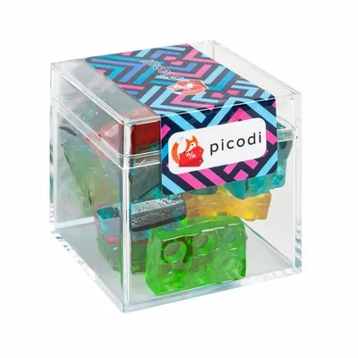 Clever Candy Sweet Boxes with Gummy 3D Blocks - Custom Banners Now