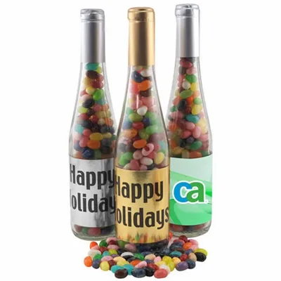 Champagne Bottle w/Jelly Bellies 11" - Custom Banners Now