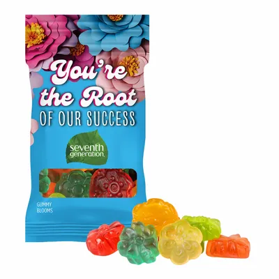 Clever Candy 1oz. Full Color DigiBag™ with Gummy Blooms - Custom Banners Now