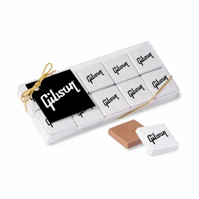 Twenty Piece Chocolate Foiled Square Box - Custom Banners Now