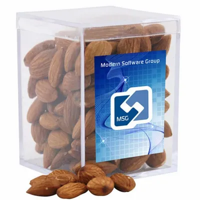 Acrylic Box with Almonds - Small - Custom Banners Now