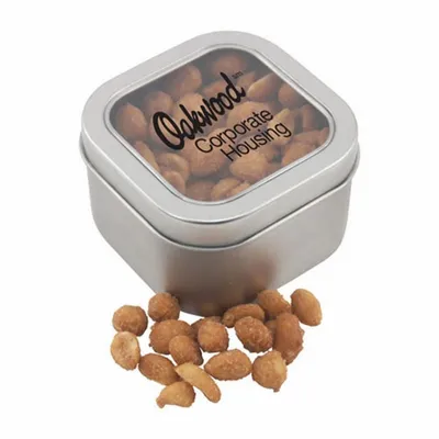 Window Tin with Honey Roasted Peanuts - SBF2700 - Custom Banners Now