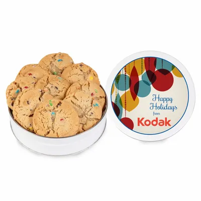 Fresh Beginnings Jewel Chip Cookie Tin (Small) - Custom Banners Now