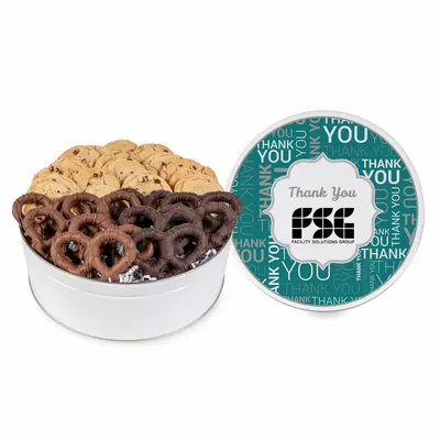 Fresh Beginnings Cookies/Pretzel Combo (Large) - Custom Banners Now