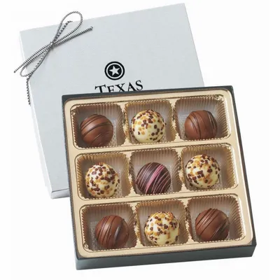 Truffle Gift Box with 9 Truffles - Custom Banners Now