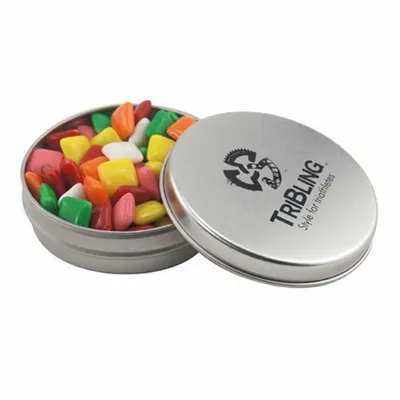 Round Tin with Mini Chicklets - SBF2900 - Custom Banners Now