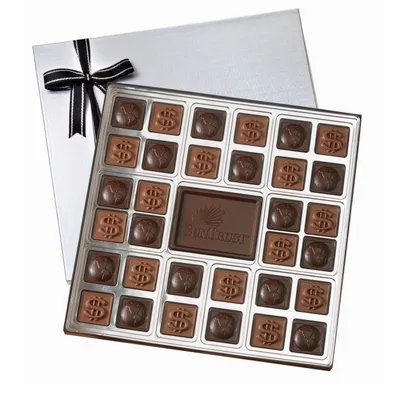 Custom Chocolate Squares Gift Box (3 lbs.) - Custom Banners Now