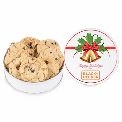Fresh Beginnings Cranberry Cookie Tin (Small) - Custom Banners Now