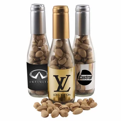 Champagne Bottle w/ Pistachios 8" - Custom Banners Now