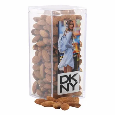 Acrylic Box with Almonds - Medium - Custom Banners Now
