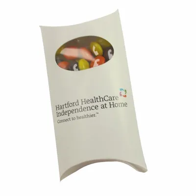 Pillow Box with Imprinted Reeses Pieces - Custom Banners Now