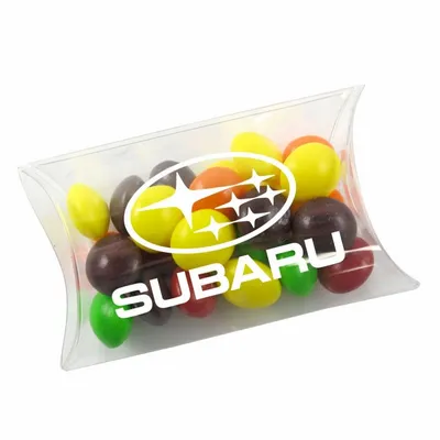 Small Pillow Acetate Box with Skittles - Custom Banners Now