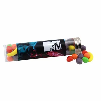 Tube with Candy Fruitz 6" Tube - Custom Banners Now