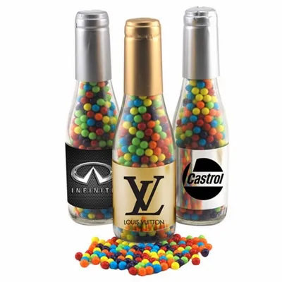 Champagne Btl Mini Jawbreakers 8" - Custom Banners Now