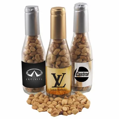 Champagne Bottle with Peanuts 8" - Custom Banners Now