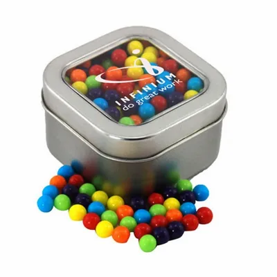 Window Tin with Mini Jawbreakers - SBF2500 - Custom Banners Now