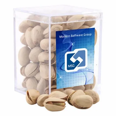 Acrylic Box with Pistachios - Small - Custom Banners Now