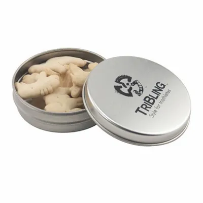 Round Tin with Animal Crackers - SBF2900 - Custom Banners Now