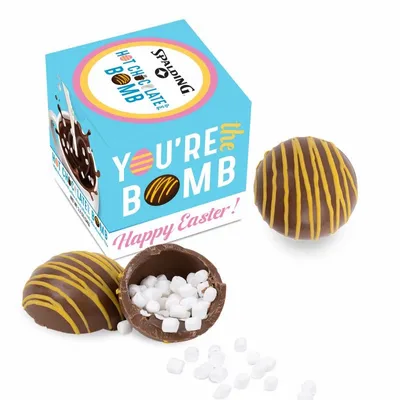 Hot Chocolate Bomb With Yellow Drizzle - Easter Box - Custom Banners Now