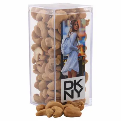 Acrylic Box with Cashews - Medium - Custom Banners Now