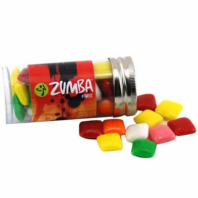Tube with Mini Chicklets Gum - TRB610 - Custom Banners Now