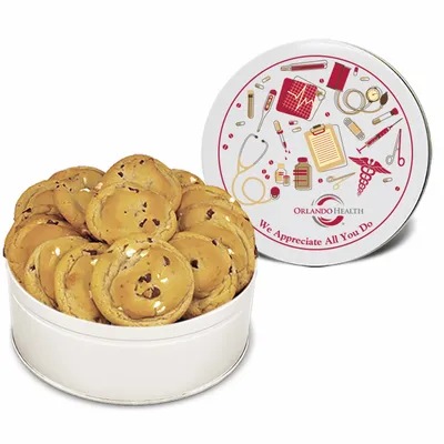 Fresh Beginnings Double Chip Cookie Tin - Custom Banners Now