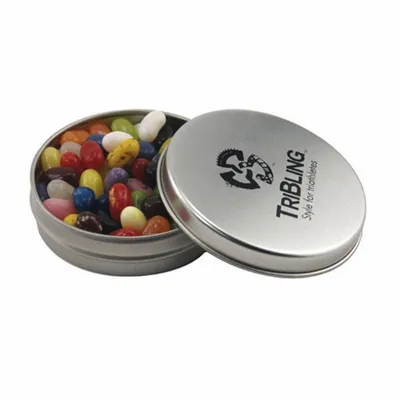 Round Tin with Jelly Bellies - SBF2900 - Custom Banners Now