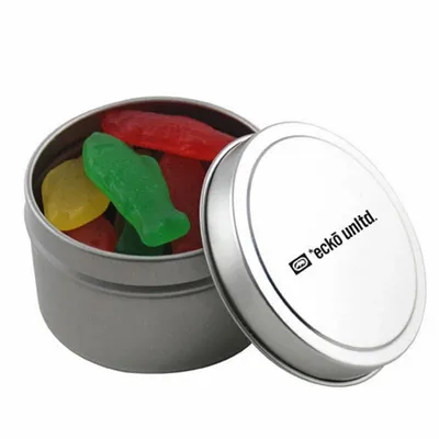Round Tin with Swedish Fish - SBF3100 - Custom Banners Now
