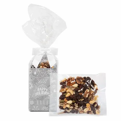 Holiday Gift Tote with Raisin Nut Trail Mix - Custom Banners Now