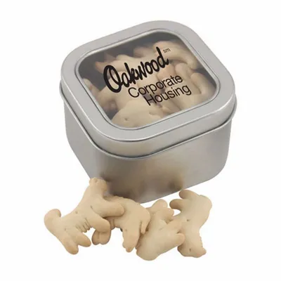 Window Tin with Animal Crackers - SBF2700 - Custom Banners Now