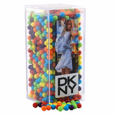 Acrylic Box with Mini Jawbreakers - Medium - Custom Banners Now