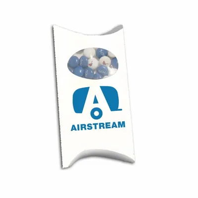 Pillow Box - Chocolate Buttons Imprinted - Custom Banners Now