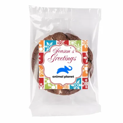 Fresh Beginnings Individually Wrapped Choc Double Chip Cookie - Custom Banners Now