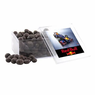 Acrylic Box with Choc Espresso Beans - Large - Custom Banners Now