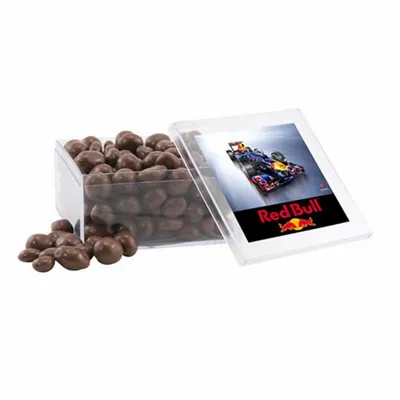 Acrylic Box with Choc Covered Peanuts - Large - Custom Banners Now