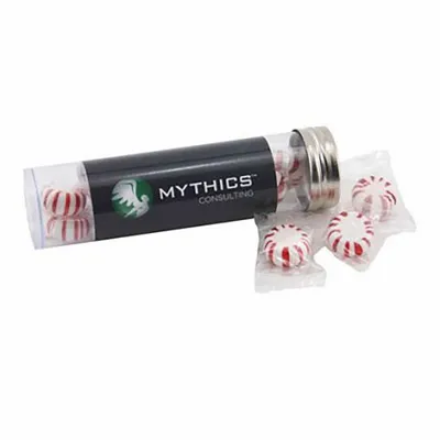 Medium 5" Candy Tube with Starlight Mints - Custom Banners Now