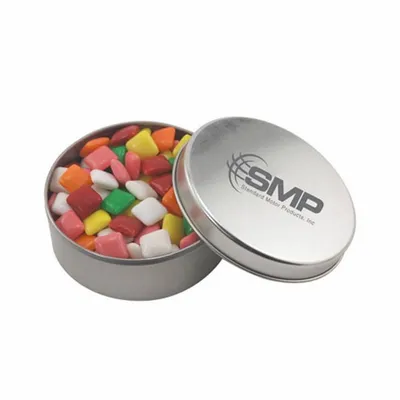 Round Tin with Mini Chicklets - SBF3000 - Custom Banners Now