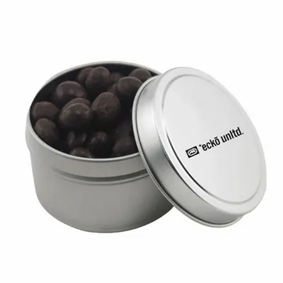 Round Tin with Choc Espresso Beans - SBF3100 - Custom Banners Now