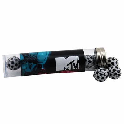 Tube with Choc Soccer Balls - TRB660 - Custom Banners Now