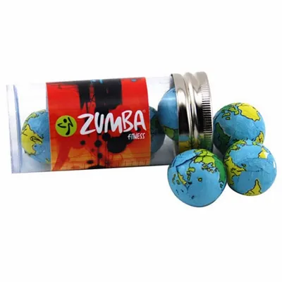 Tube with Chocolate Globes - TRB610 - Custom Banners Now